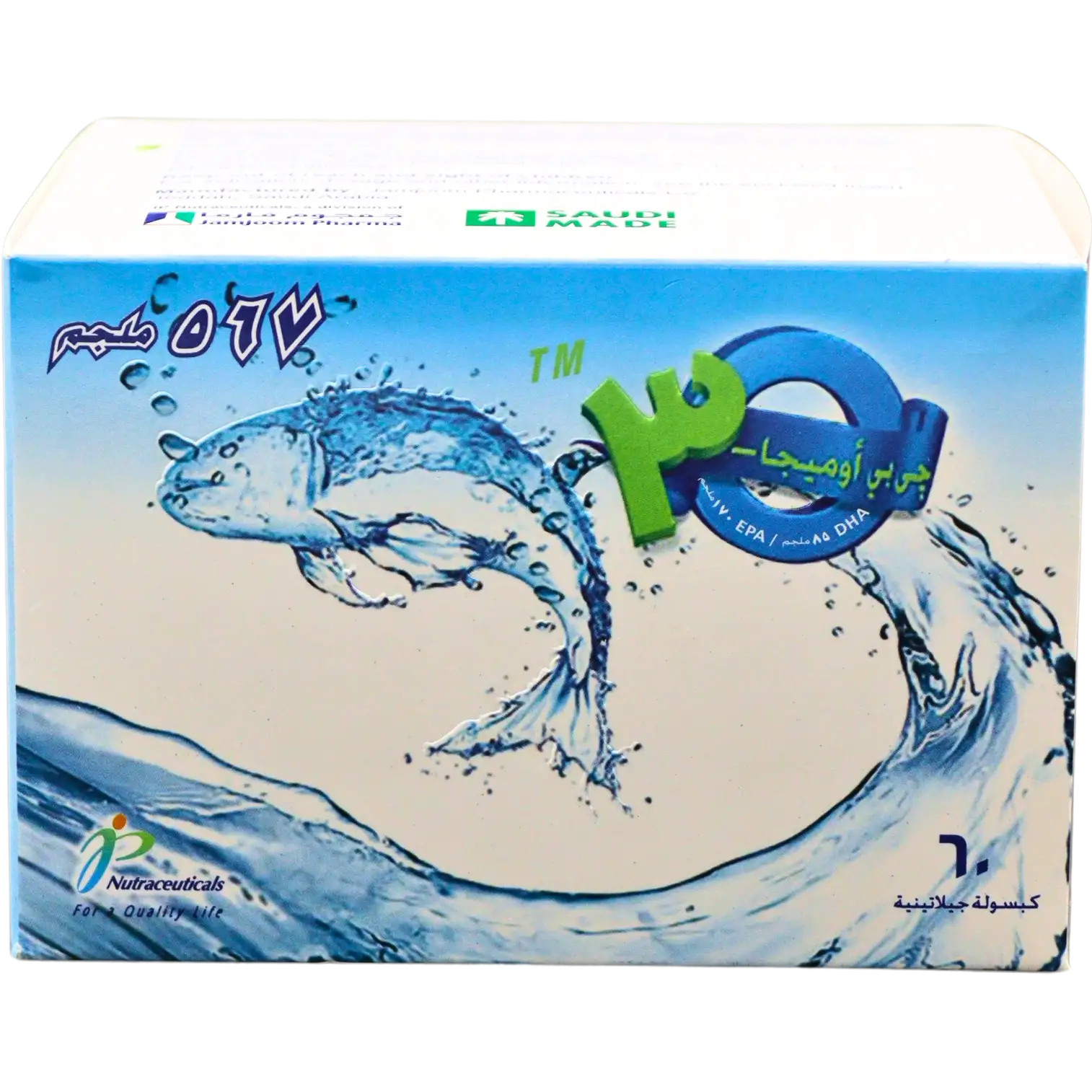 JP OMEGA 3 MG 60 CAP
