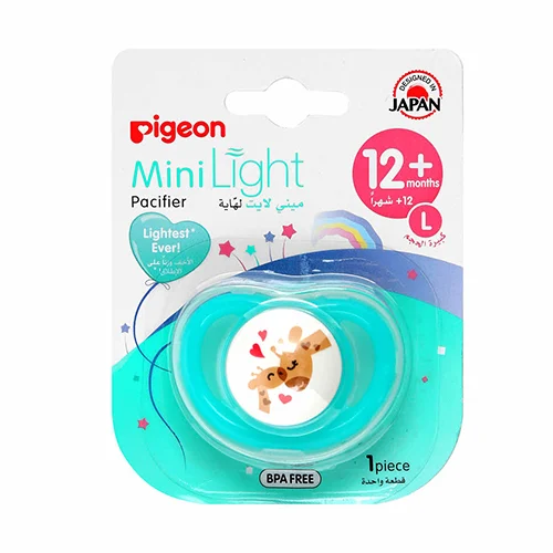 Pigeon Minilight Pacifier Single (L) Unisex Giraffe