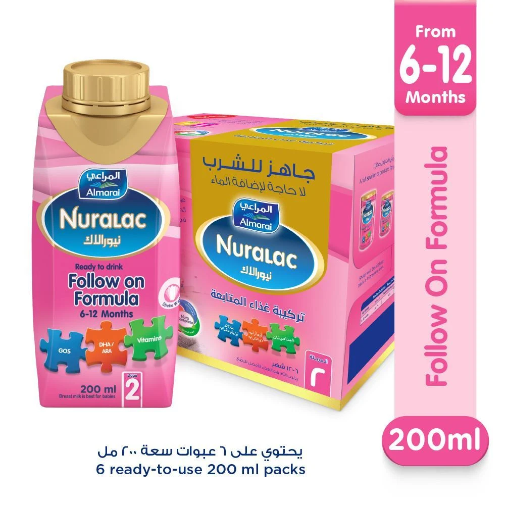 Nuralac No 2 Rtf Bottel 200 Ml X 24 - 44646