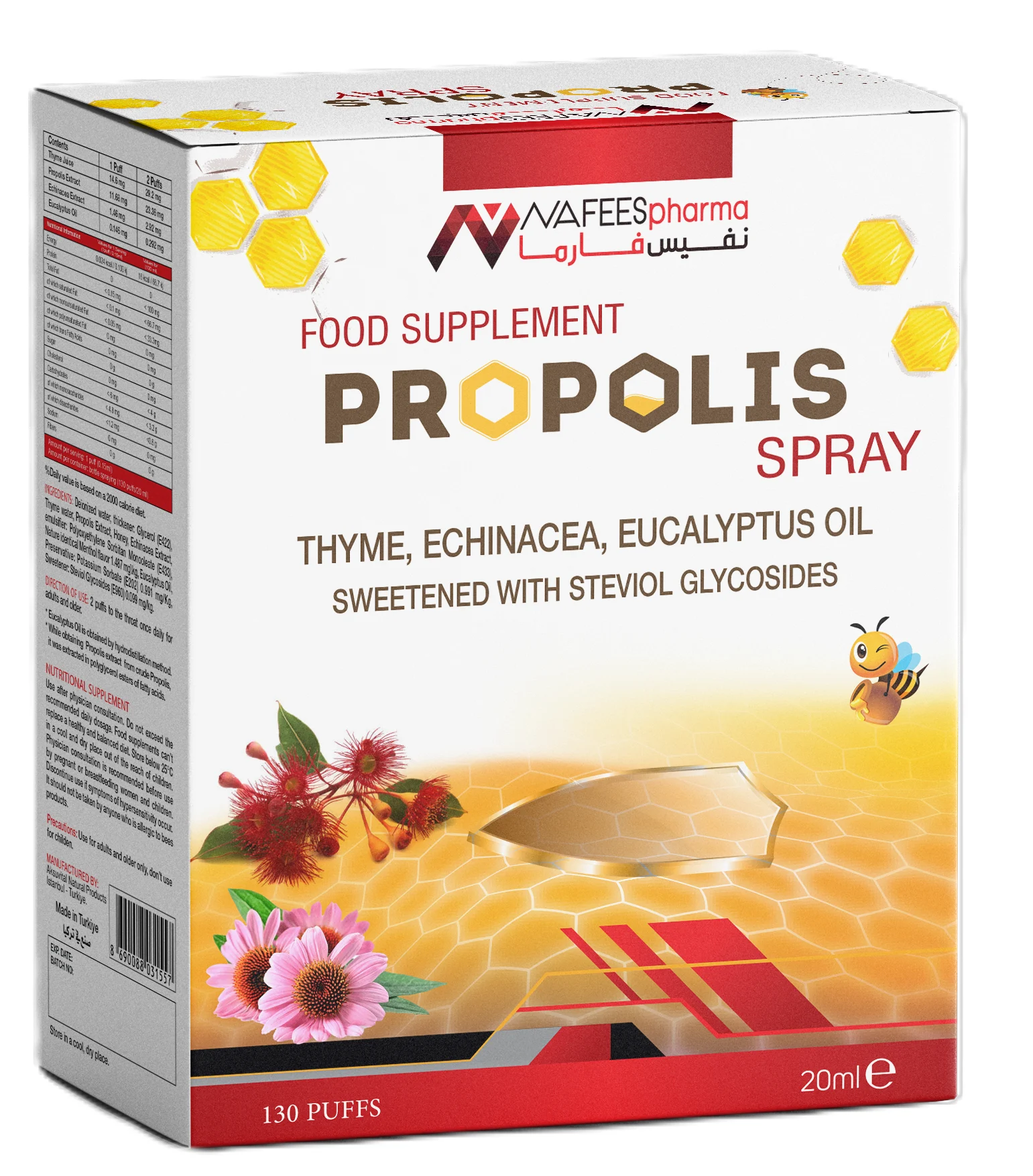 Nafeespharma Propolis Spray 20 Ml