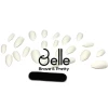 Belle Press On Nails (Snow White) Glossy White