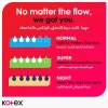 Kotex Ultra Thin Pads Super Size Sanitary Pads With Wings 16 Sanitary Pads
